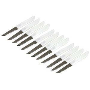 Chef Craft 4pc Stainless Steel Blade Paring Knives Set - Great for Cutting Fruits & Vegetables - 1 of 4