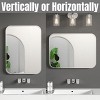 Aluminum Framed Bathroom Mirror - 4 of 4