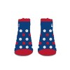 NHL New York Rangers Dotty Fuzzy Socks - One Size Fits Most - 2 of 3