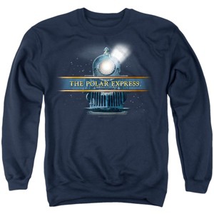 Polar Express Train Logo Adult Crewneck Sweatshirt - 1 of 4