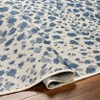 Hauteloom Erno Blue Leopard Print Area Rug - 4 of 4