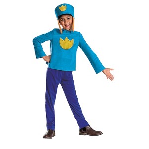 Boys' Dog Man Halloween Classic Costume Jumpsuit - Blue - 7-8 - 1 of 1
