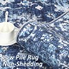 Washable Folding Shaggy Carpet, Non-Slip Stain Resistant Floor Mat, Living Room, Bedroom, Kitchen, Guest Room Entrance, Home Decoration - 4 of 4