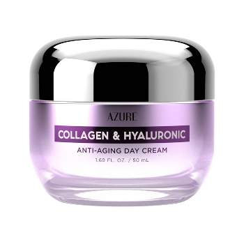 Azure Skincare Collagen and Hyaluronic Anti-Aging Day Cream - 1.69 fl oz