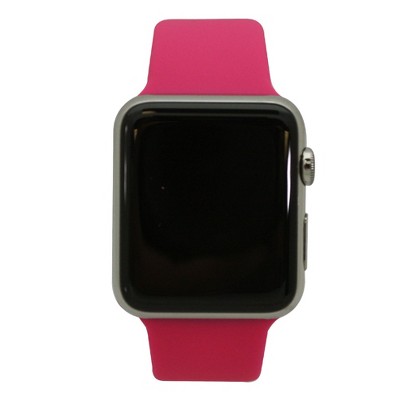Sports Silicone Apple Watch Bands – Pink