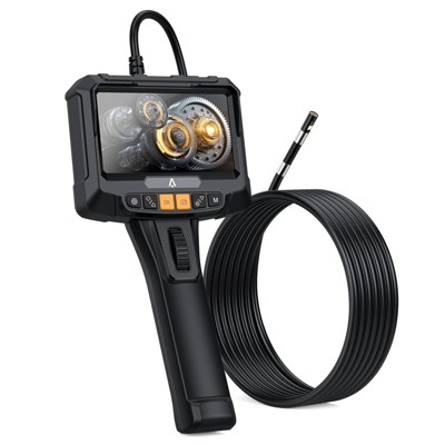 Endoscope Dual Lens Endoscope Camera with Light, 1080P Hd Inspection Camera 8mm Mechanic Scope Camera, Ip67 Waterproof Plumbing Snake Camera
