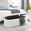 NicBex Storage Ottoman Bench for Bedroom,Elegant Storage Bench with Safety Hinge,Ottoman for Living Room, Bedroom,Entryway - 3 of 4