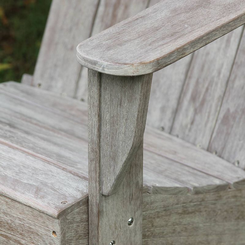 Cambridge Casual Sherwood Teak Outdoor Patio Adirondack Chair, 6 of 9