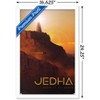 Trends International Star Wars: Jedha - Visit Jedha by Russell Walks 23 Framed Wall Poster Prints - 3 of 4