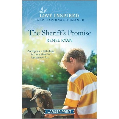 The Sheriff's Promise - (Thunder Ridge) Large Print by  Renee Ryan (Paperback)