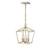 Millennium Lighting Ritner 4 - Light Pendant in  Modern Gold - 4 of 4