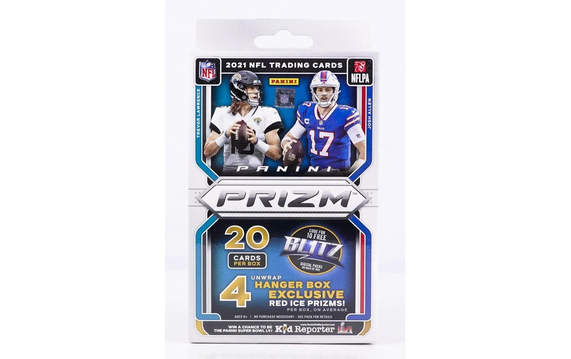 2021 Panini Prizm Football Hanger Box (Red Ice Prizms!)