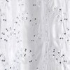 Maria Shower Curtain White/Silver Single 72X72 - image 3 of 3