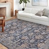 Acekool 6x9 Washable Vintage Rug – Non-Slip Low-Pile Carpet for Living Room & Bedroom - 2 of 4