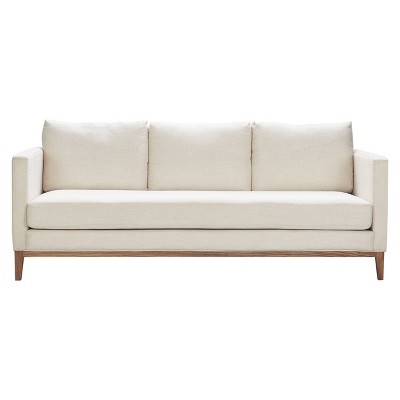 Guilford Sofa with Solid Wood Base Coastal Cream - Finch