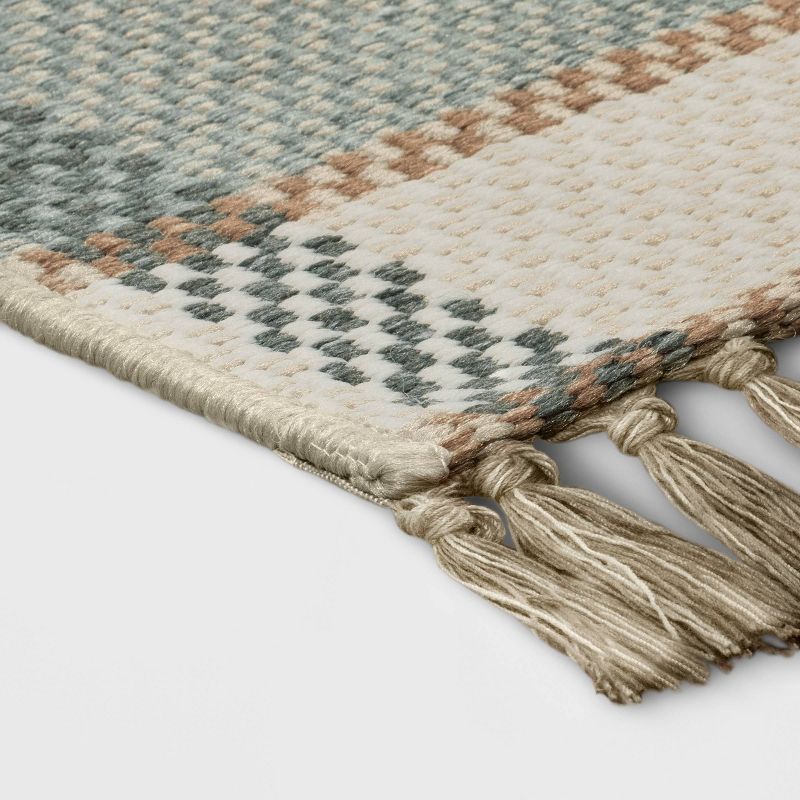 Oversized Plaid Outdoor Rug - Threshold™ designed with Studio McGee, 3 of 5