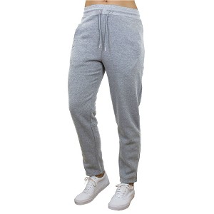 Women's Loose Fit  Fleece-Lined Open Bottom Sweatpants - 1 of 4