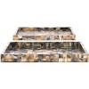 Lori Rectangle Tray Nested Set Of 2 - RDC5011 - Antique Green/Horn - Safavieh - 2 of 4