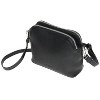 Club Rochelier Leather Double Zipper Crossbody Bag - 2 of 4