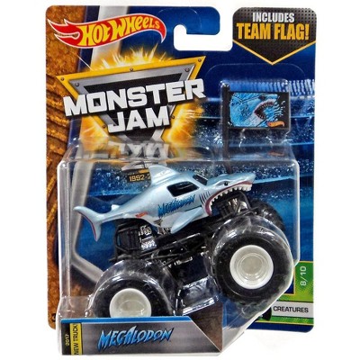 monster jam hot wheels megalodon