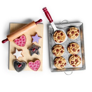 The Queen's Treasures 18 Inch Doll 16 Piece Cookie Baking And Tool Set - 1 of 4