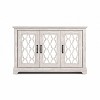 Galano Heron Wood 45.8 in. 3 Doors Sideboard with Adjustable Shelves in Gray, Dusty Gray Oak - 2 of 4