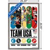 Trends International Looney Tunes x Team USA - Bars Framed Wall Poster Prints - 3 of 4