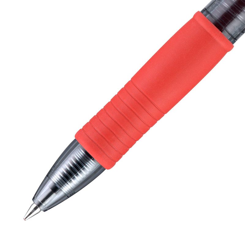 Pilot 3ct G2 Premium Retractable Gel Pens Fine Point 0.7mm Red Ink, 3 of 4