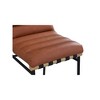 Meridian Furniture,Burke Cognac Vegan Leather Counter Stool - 4 of 4