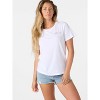 Hang Ten Modern Mood Tee White- X Small - 2 of 4
