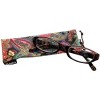 Calabria 4377 Reading Glasses with Floral Designs & Matching Case - 2 of 4