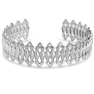 SHINE by Sterling Forever Bohemian Statement Cuff Bracelet Silver - 1 of 3