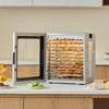 VEVOR Food Dehydrator Machine, 12 Stainless Steel Trays, 850W Electric Food Dryer with Adjustable Temperature & 24-Hour Timer, Freeze Dryer, Silver - 2 of 4
