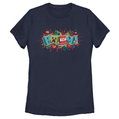 Women's Minecraft Boom T-Shirt - image 1 of 4