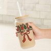 Personalization Mall My Bells Don't Jingle Frosted Iced Coffee Tumbler - 3 of 4