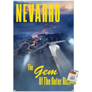 Trends International Star Wars: Nevarro - Visit Nevarro by Russell Walks 23 Unframed Wall Poster Prints - 1 of 4