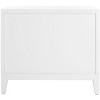 Luiza 2 Drawer Nightstand - White/Gold - Safavieh. - 4 of 4
