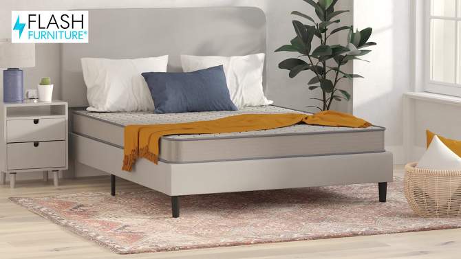 Flash Furniture Capri Comfortable Sleep CertiPUR-US Certified Spring Mattress, Mattress in a Box, 2 of 14, play video