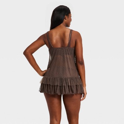 Women's Heart Lace Slip Dress - Wild Fable