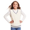 Andy & Evan  Kids  Girls Cable Knit Sweater Vest - 2 of 4