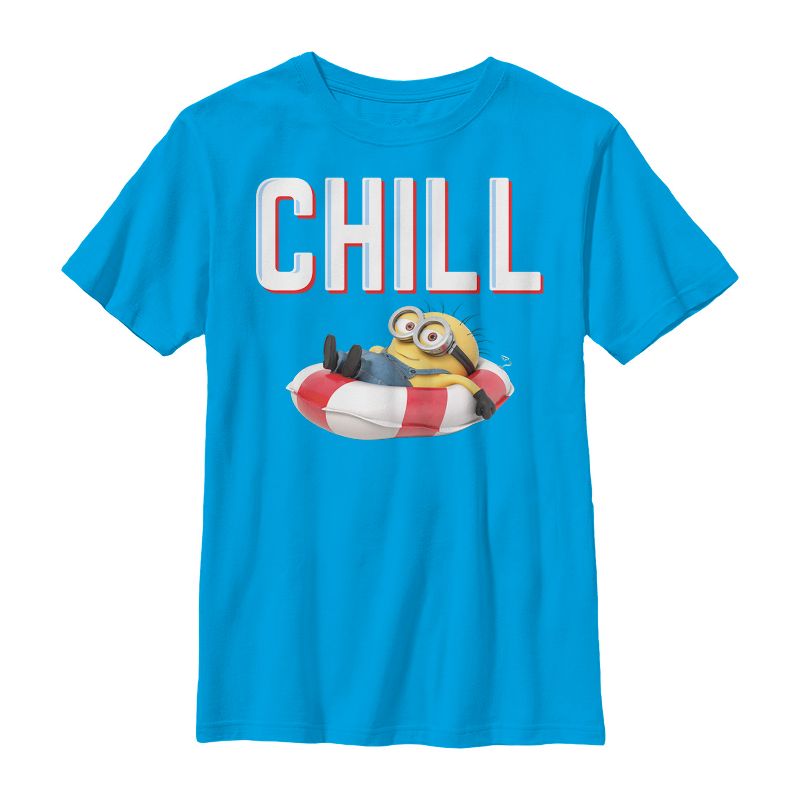 Boy's Despicable Me Minions Chill Floatie T-Shirt, 1 of 3