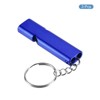 Unique Bargains Aluminum Alloy Camping Hiking Boating Survival Signal Double Tubes Whistles 3 Pcs - 3 of 4