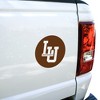 Lehigh University Primary Logo Automotive Car Refrigerator Locker Vinyl Circle Magnet - 2 of 4
