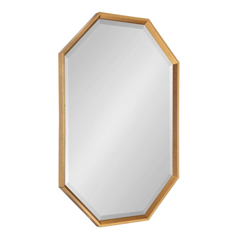 38" x 26" Calter Elongated Octagon Wall Mirror - Kate and Laurel, 1 of 7