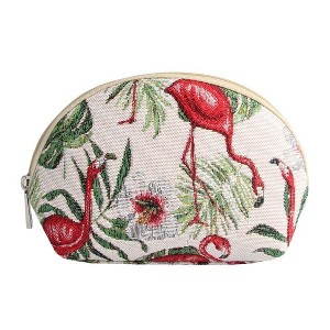 Signare USA Flamingo Cosmetic Make Up Bag - 1 of 4