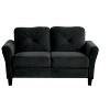 NicBex Modern 2/3-Seat Loveseat Sofa Couch for Living Room,Bedroom,Comfy Upholstered Sectional Futon Couch with Deep Cushions - 2 of 4