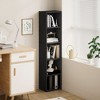HOMLUX 5-Tier Cube Bookcase Bookshelf Storage Organizer Living Room, Bedroom, Kids Room - 2 of 4