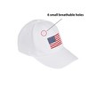 Catalonia Cotton American Flag Baseball Hat, Patriotic Sports Tennis Baseball Golf Sun Hat for Men Women - 4 of 4