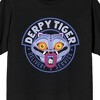 KPop Demon Hunters Derpy Tiger Delivery Service Adult Black Crew Neck Short Sleeve T-shirt - 2 of 4