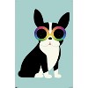 Trends International Andy Westface - Boston Terrier Work Hard Unframed Wall Poster Prints - 4 of 4